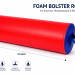 Bolster Professional Exercise Foam Roller for Muscle Therapy & Pain Relief