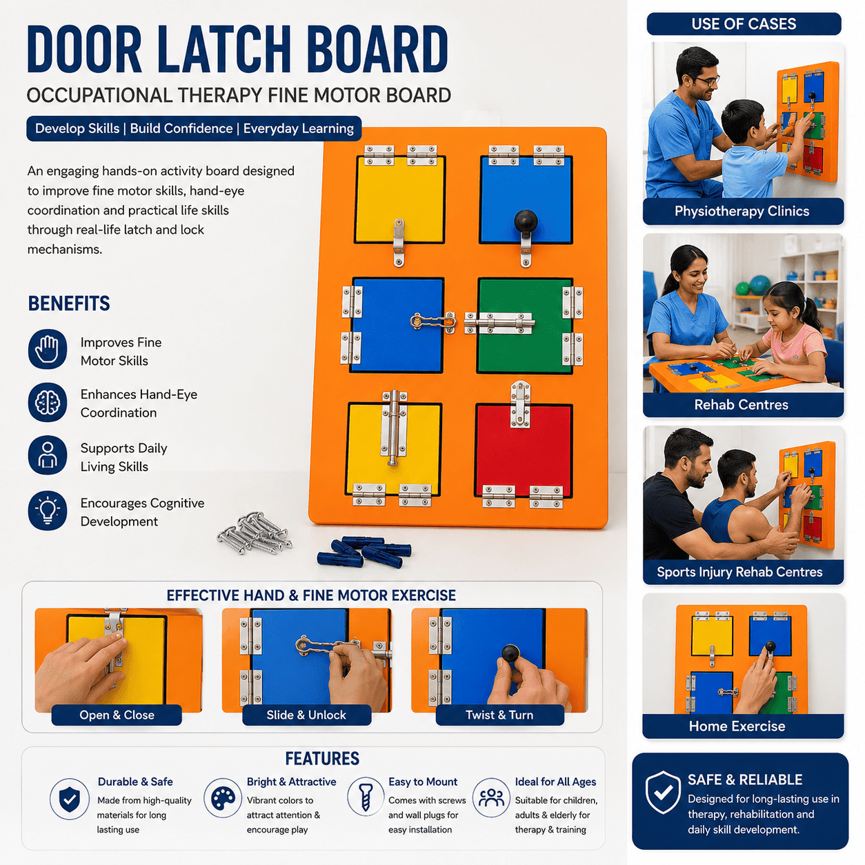 DoorLatch Board Physio